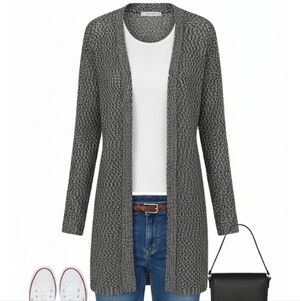 Athleta long cartagan sweater size small